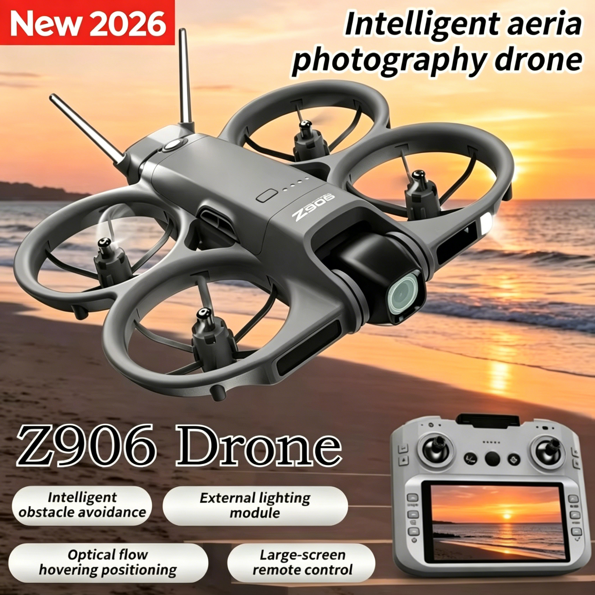 Drone Video Production - Z906 New Mini FPV Drone Big