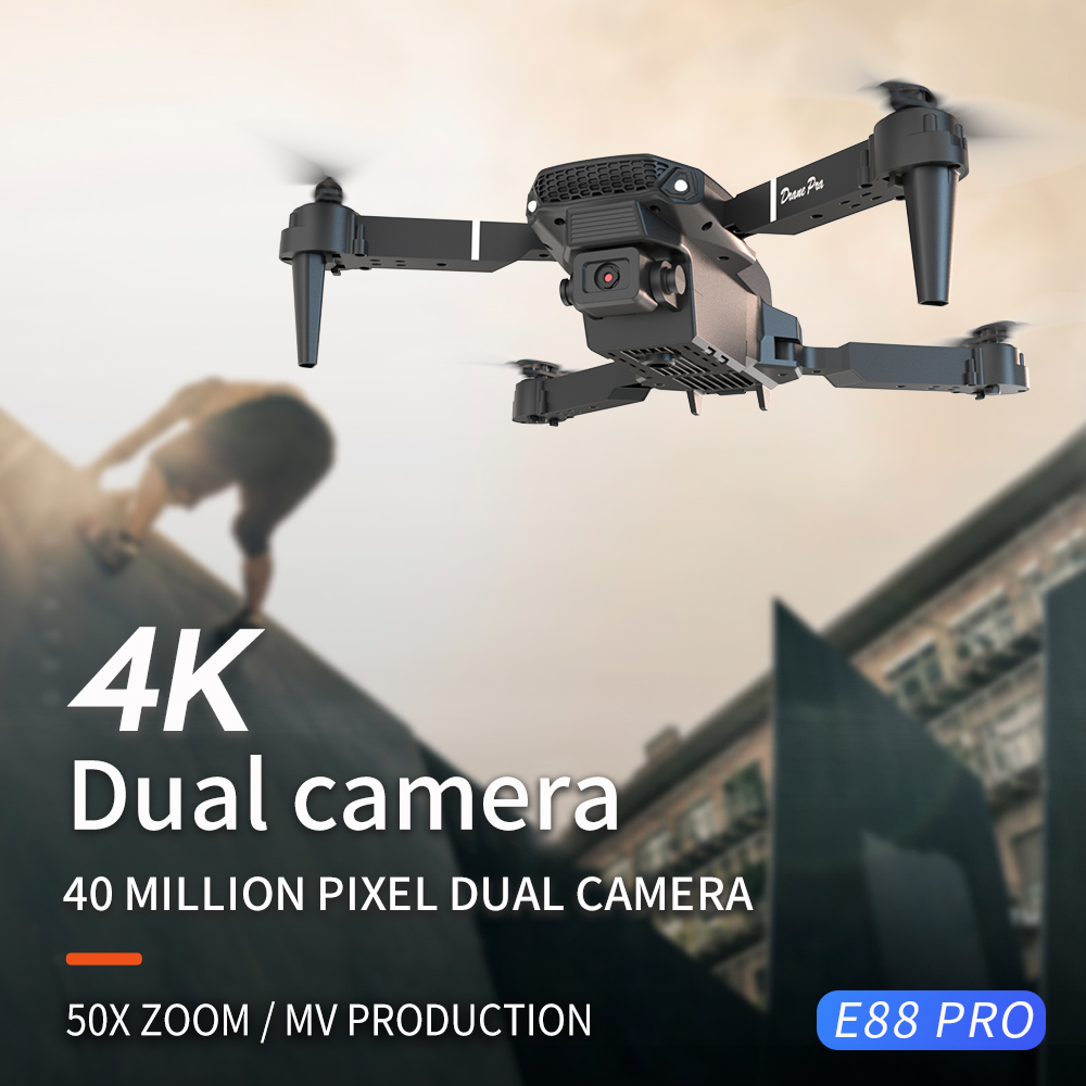 2026 NEW E88 Professional HD 4 - مراجعة Drone Mapping وسعره