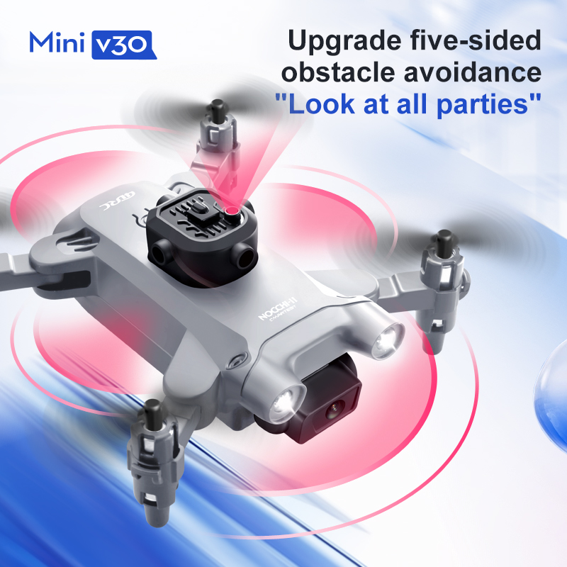 Mini V30 WiFi FPV Drone With 4 - مراجعة Drone Cinematic وسعره