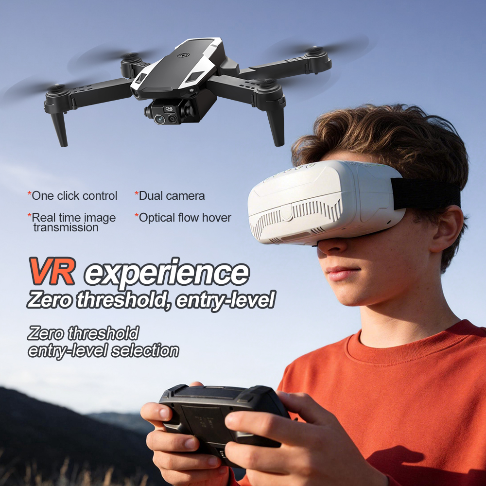 Foldable M1 VR Mini Drone RC Q - مراجعة Drone Surveying وسعره