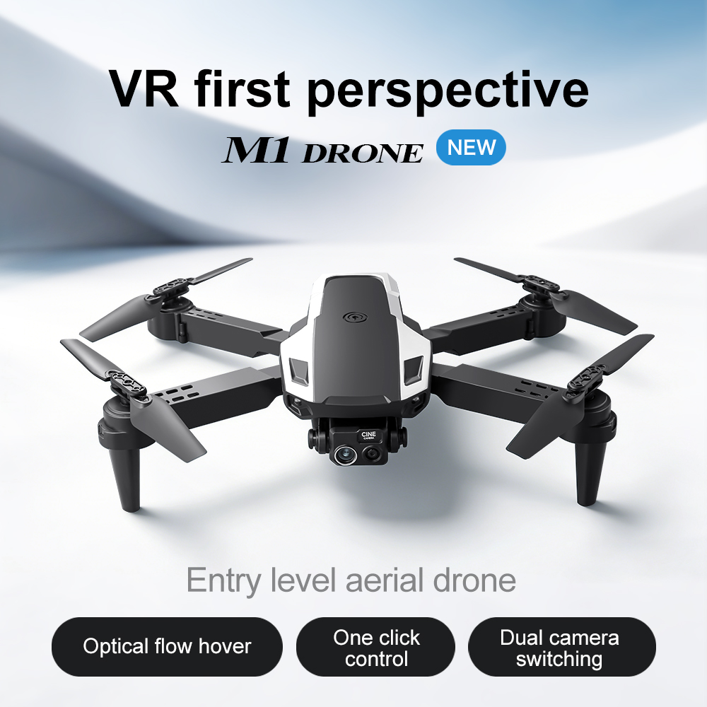 Foldable M1 VR Mini Drone RC Q - مراجعة Drone Surveying وسعره