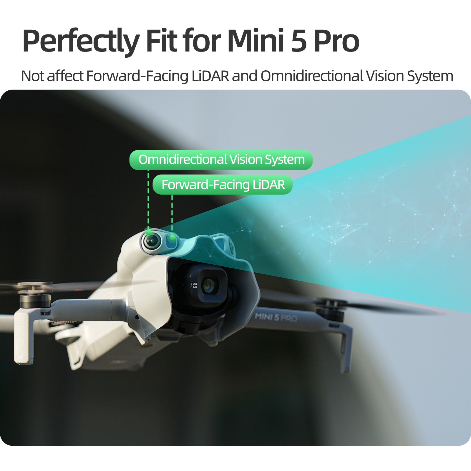 Lens Camera Hood For DJI MINI  - مراجعة Drone Video Production وسعره