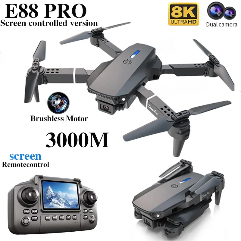 Professional E88 PRO Drone wit - مراجعة Drone Surveying وسعره