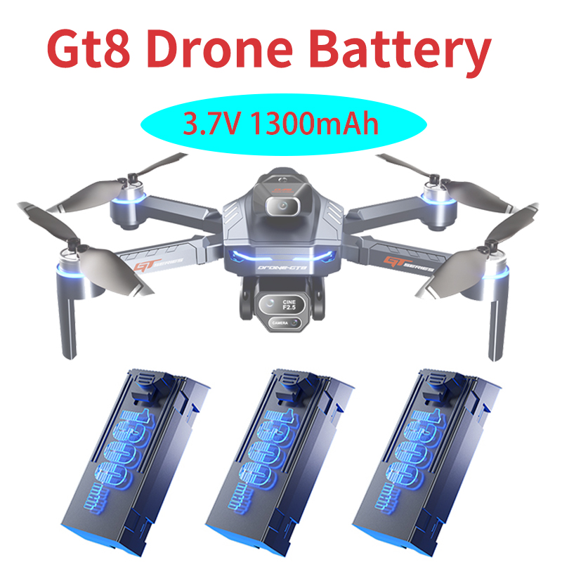 Original 3.7V 1300mAh GT8 Dron - مراجعة Drone Surveying وسعره