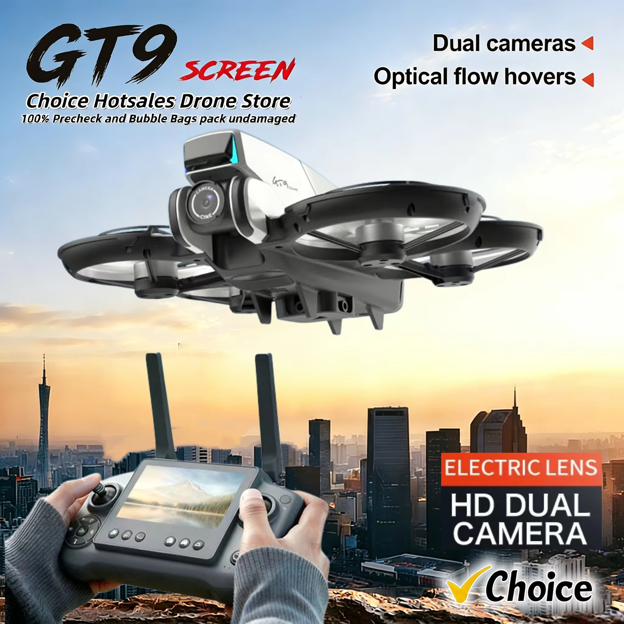 New GT9 Drone Professional aer - مراجعة Drone Multispectral وسعره