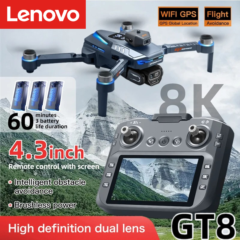 Lenovo GT8 Drone 8K Profession - مراجعة Drone Multispectral وسعره