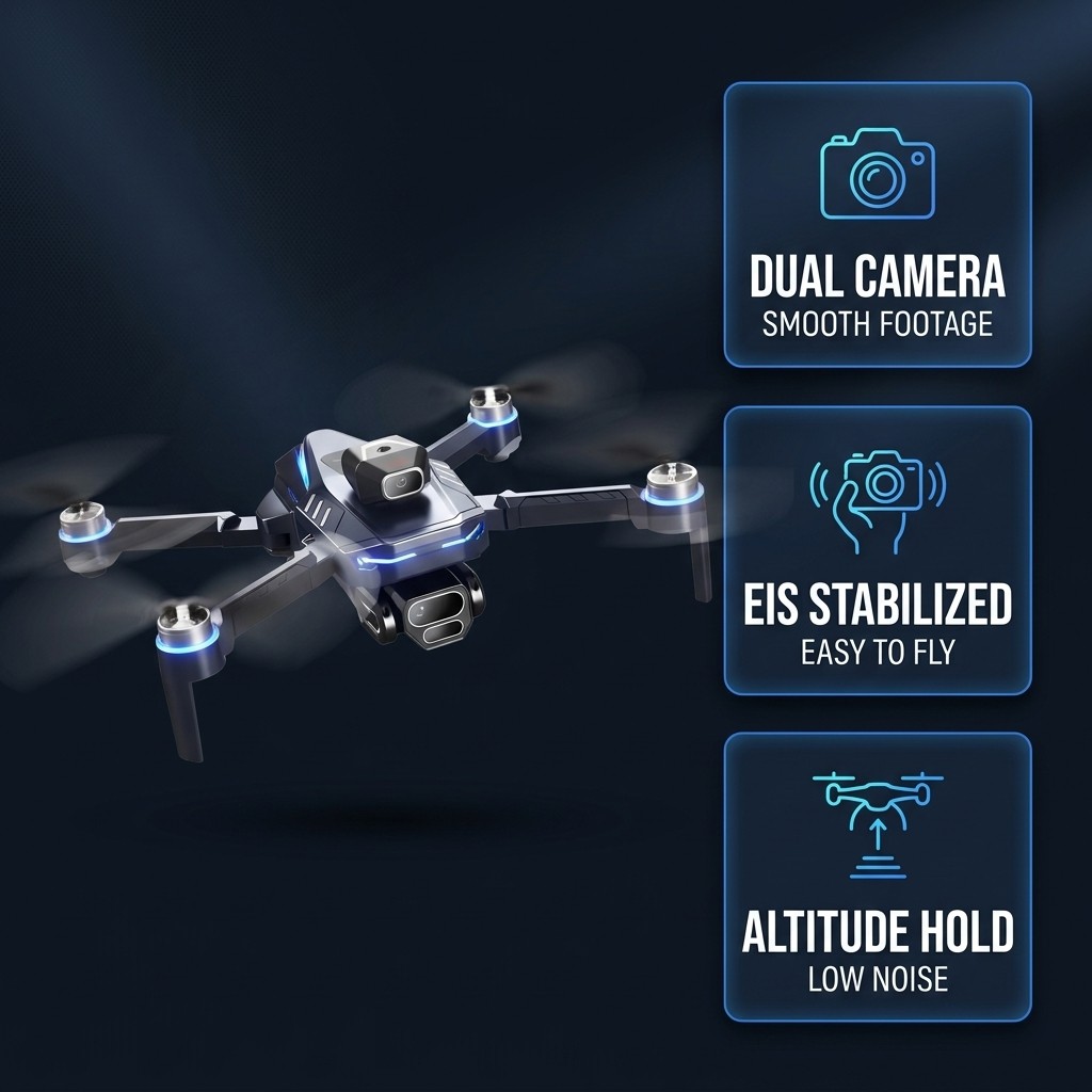 New GT8 Drone Professional 8K  - مراجعة Drone Mapping وسعره