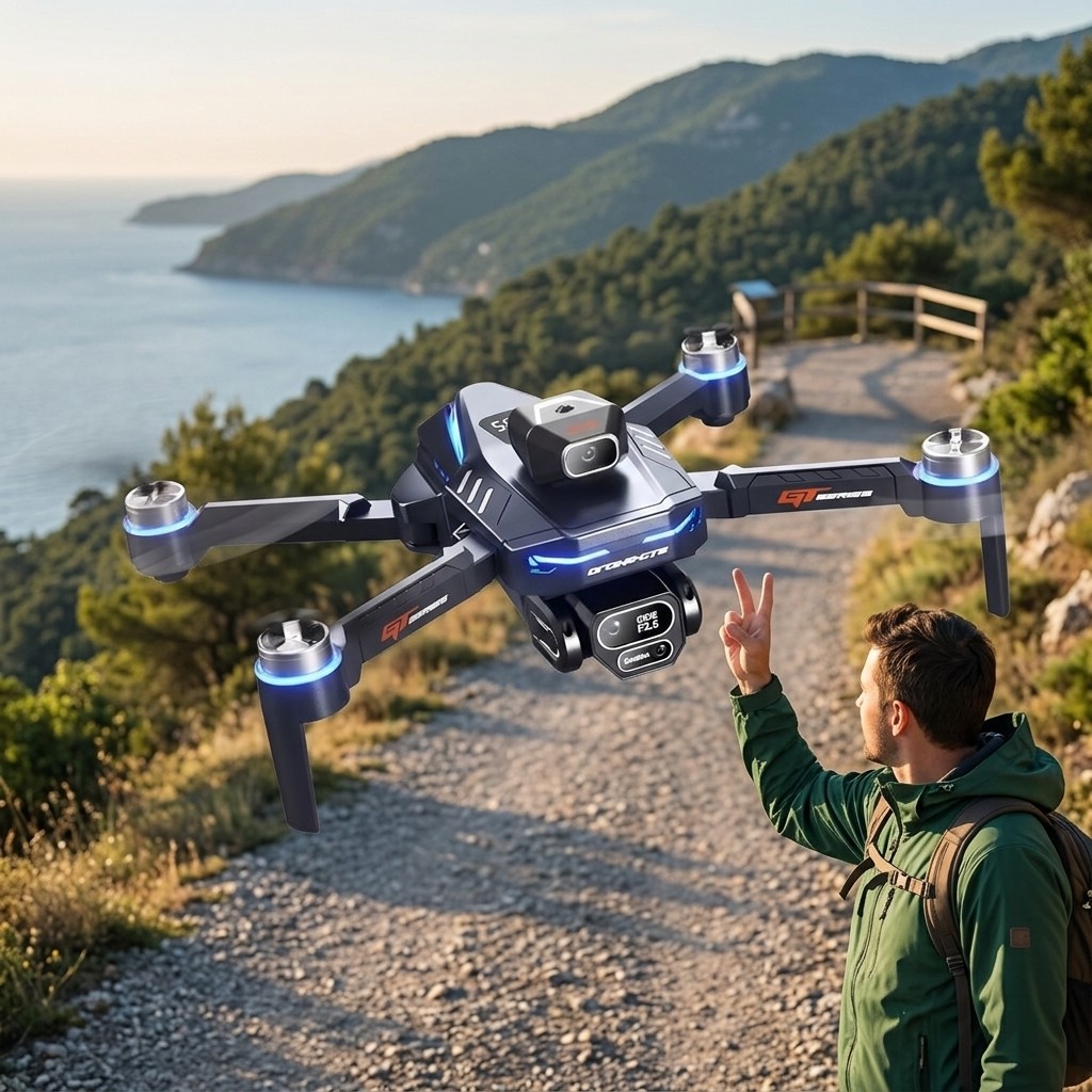 New GT8 Drone Professional 8K  - مراجعة Drone Mapping وسعره