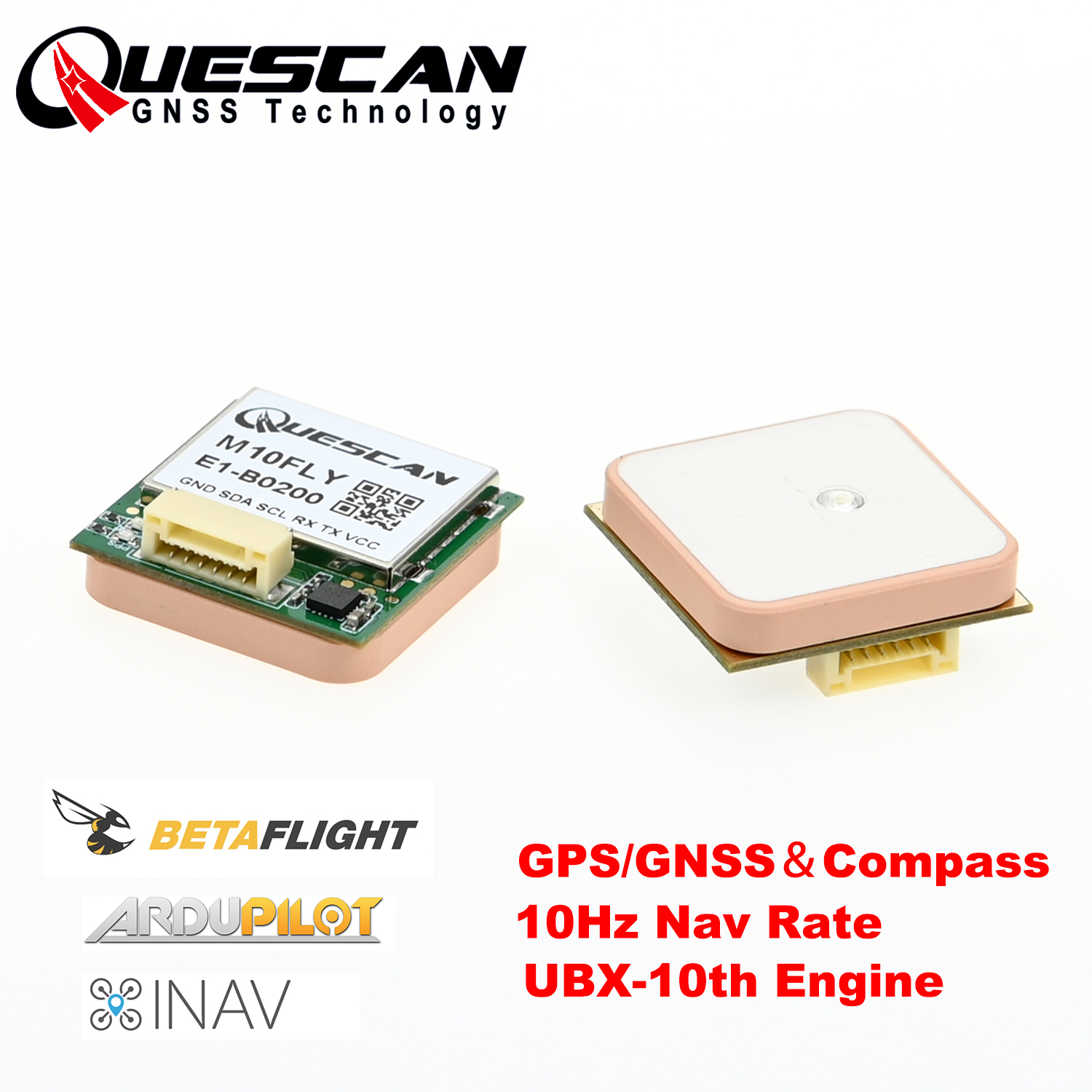 Quescan 25mm*25mm M10FLY 10Hz  - مراجعة Drone Mapping وسعره
