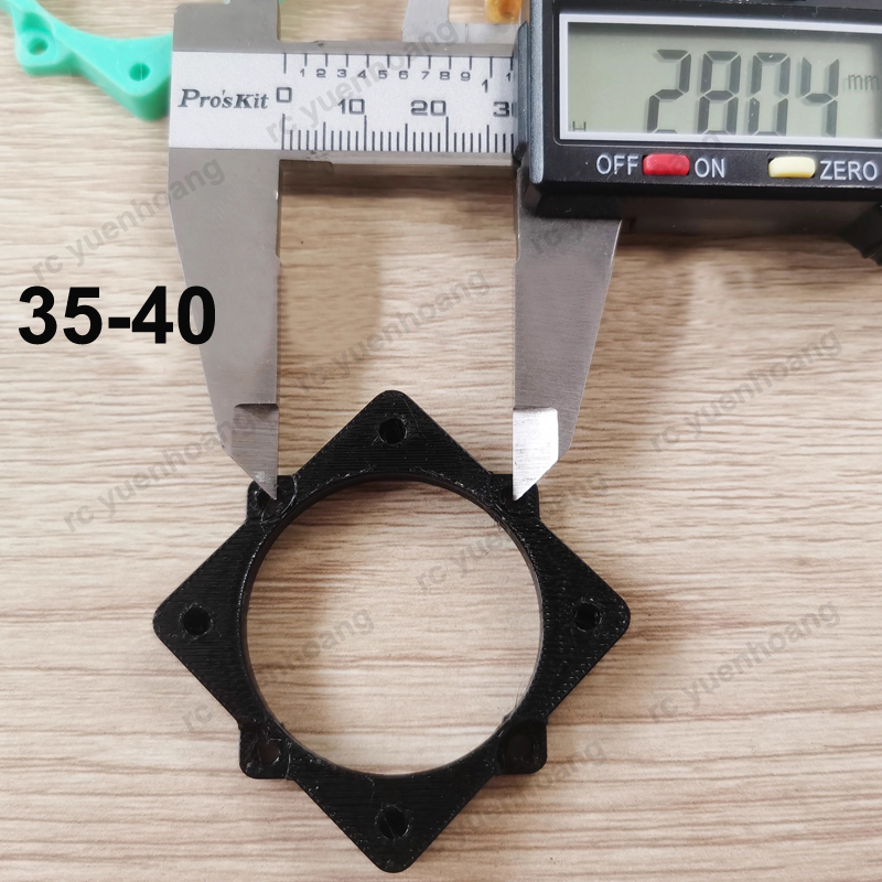 4PCS 3D Printed 4028 Cooling F - مراجعة Drone 3D Modeling وسعره