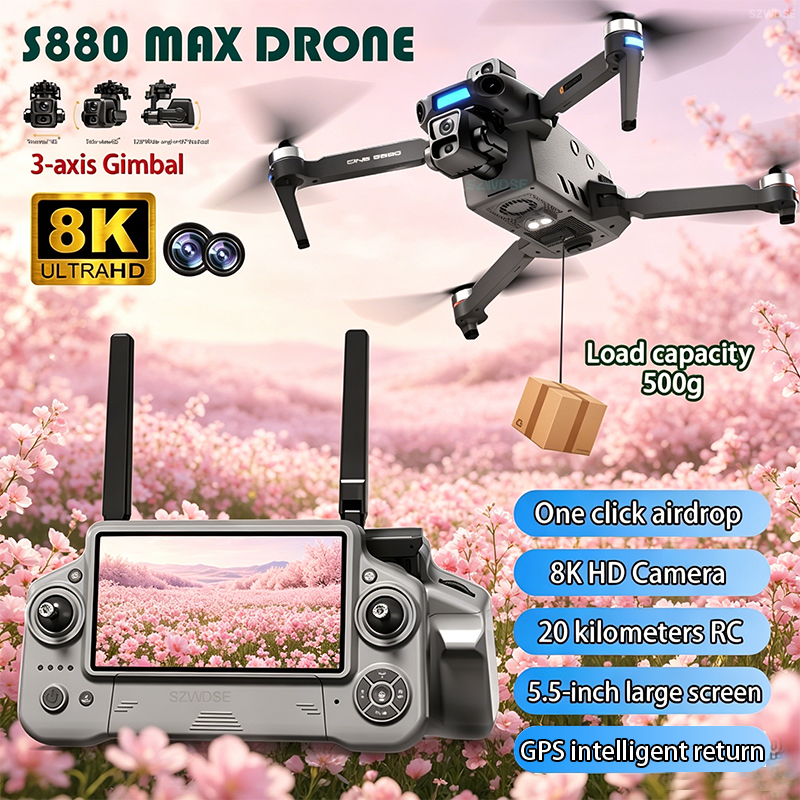 2026 New 8K Dual Camera Drone  - مراجعة Drone Mapping وسعره