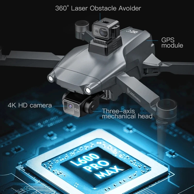 L600 PRO MAX GPS Drone Profess - مراجعة Drone Mapping وسعره