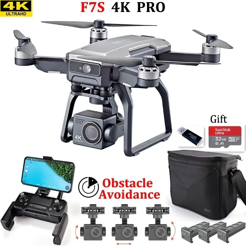 SJRC F7s 4K PRO Drone 4K obsca - مراجعة Drone Mapping وسعره