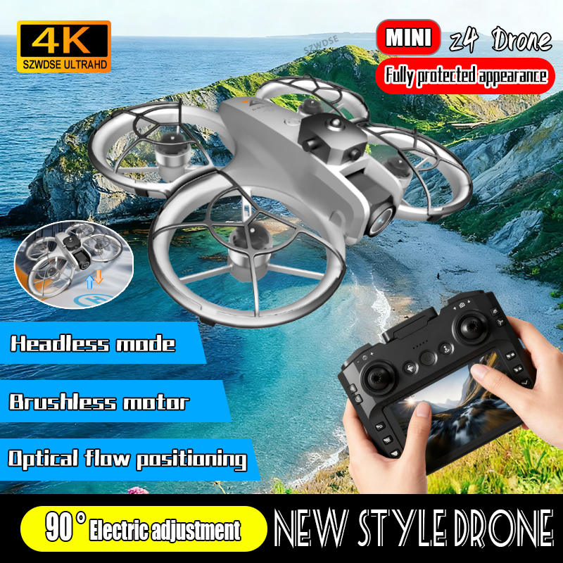 New Z4 Mini Drone 4K HD Camera - مراجعة Drone Multispectral وسعره