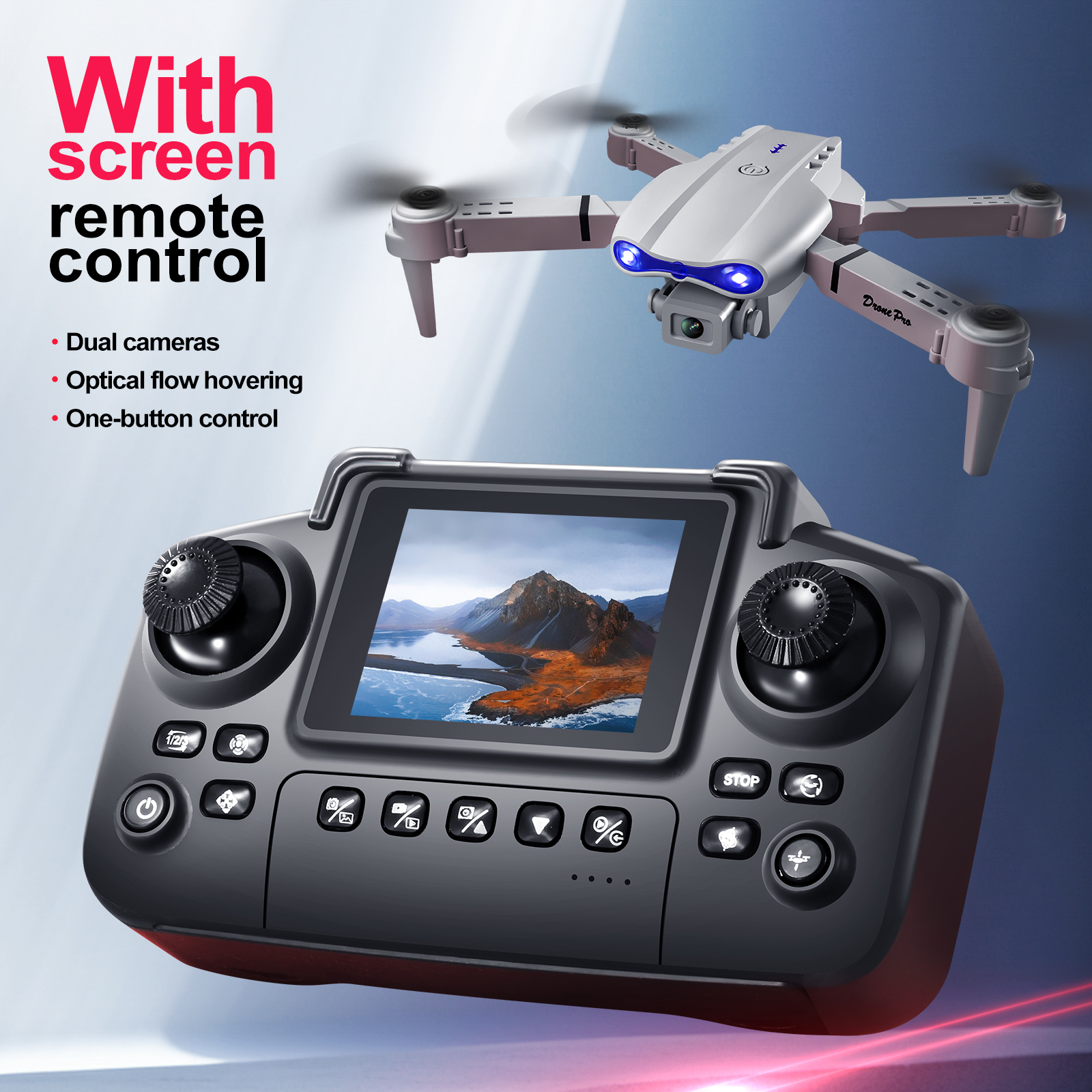 2025 New E88 E99 Upgraded Dron - مراجعة Drone Cinematic وسعره