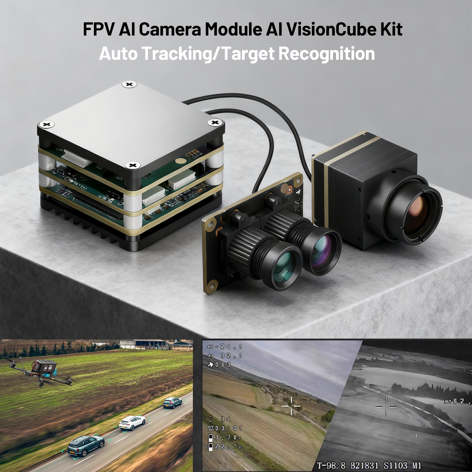 FPV AI Camera Module AI Vision - مراجعة Drone Thermal Imaging وسعره
