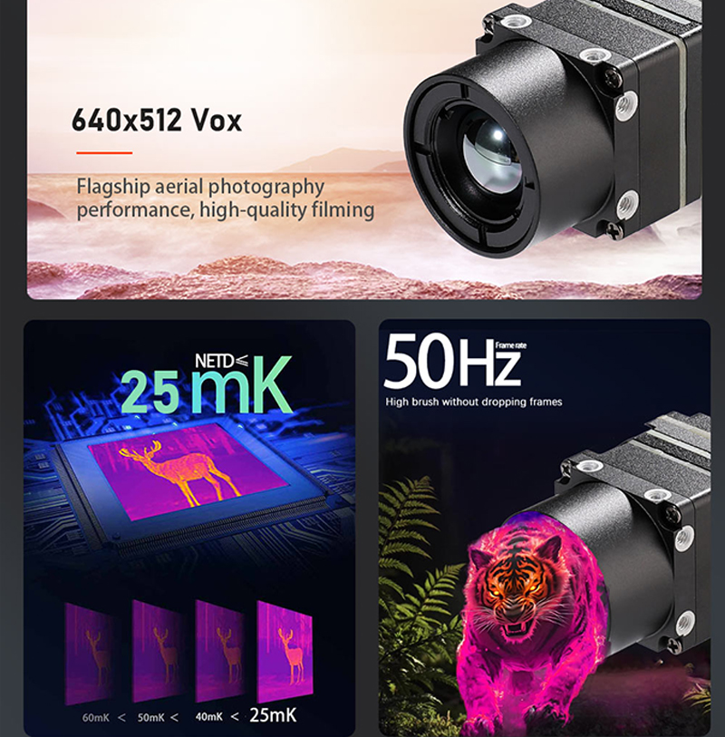 New Arrival 640x512 FPV Drone  - مراجعة Drone Thermal Imaging وسعره